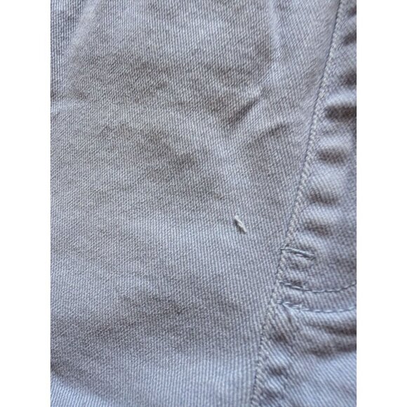 Celebrity Pink Light Blue Distressed Denim Shorts W/ Drawstring Waist & Pockets - Picture 5 of 5